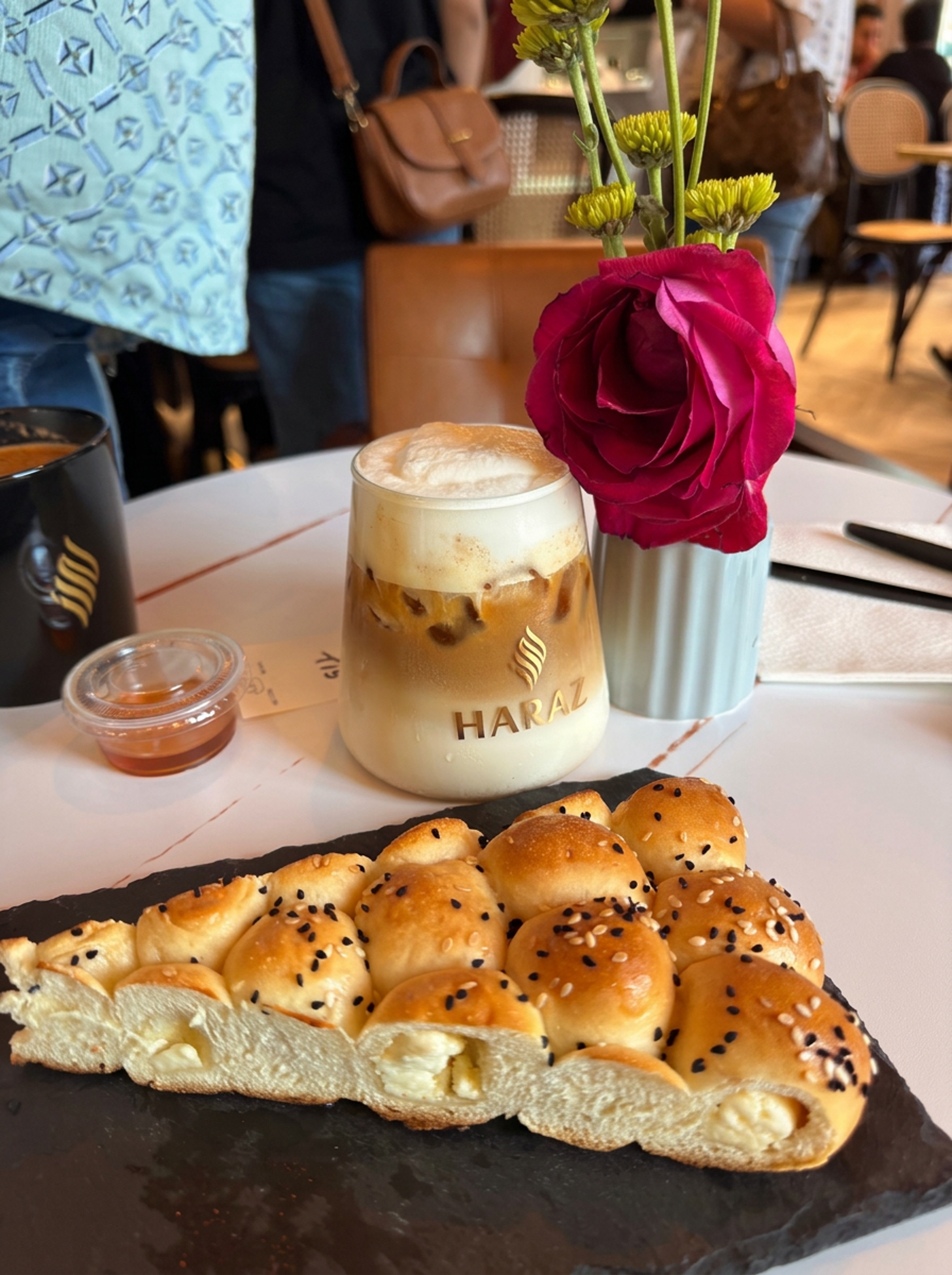 Coffee, tea, pastries, and more